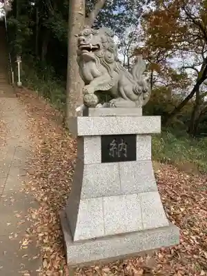 城山神社の狛犬