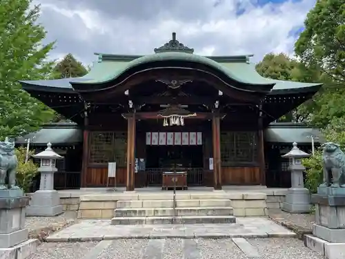 溝旗神社（肇國神社）の本殿・本堂