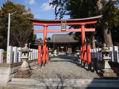 八幡社の鳥居