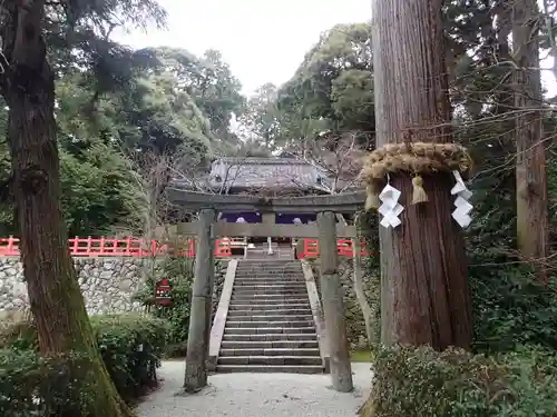 高鴨神社の鳥居