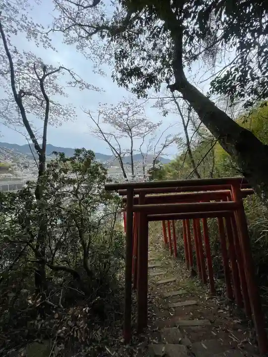 下城稲荷神社の鳥居