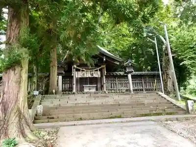 諏訪大社上社前宮の本殿・本堂