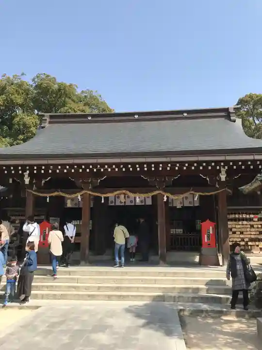 松陰神社の本殿・本堂