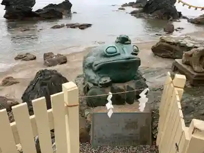 二見興玉神社の狛犬