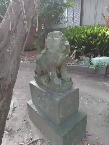 蘇我比咩神社の狛犬