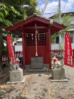 宇都宮稲荷神社（宇都宮辻幕府旧跡）の本殿・本堂