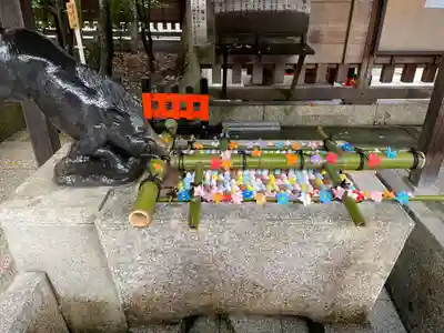 護王神社の手水舎