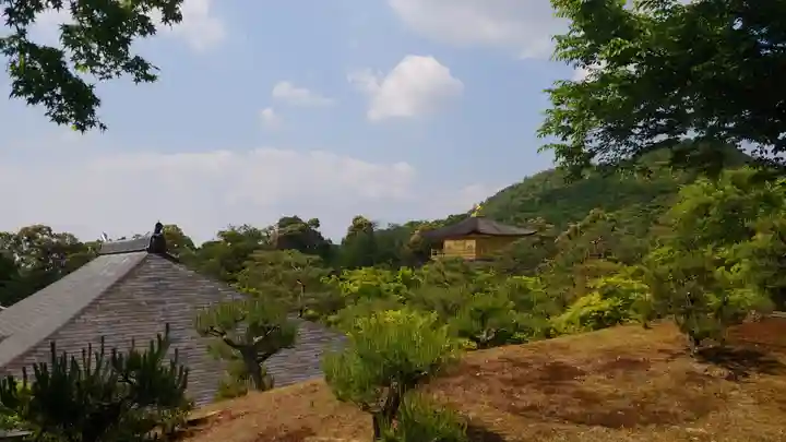 鹿苑寺(金閣寺)の景色