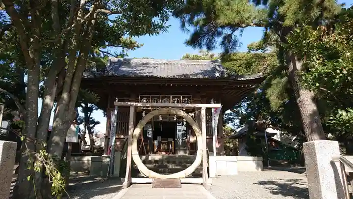 片瀬諏訪神社の本殿・本堂
