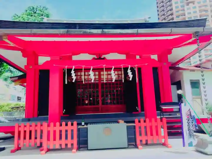 麻布氷川神社の本殿・本堂