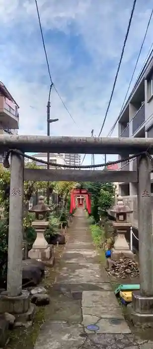 福田稲荷神社の鳥居