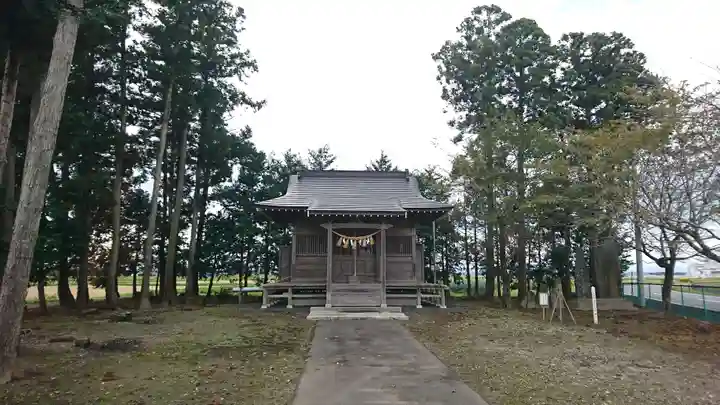 羽山神社の本殿・本堂