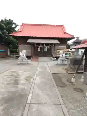 白幡雷電神社の本殿・本堂