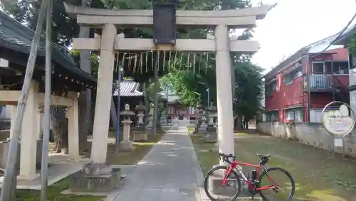 柴又八幡神社の鳥居