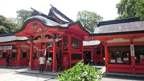 枚聞神社の本殿