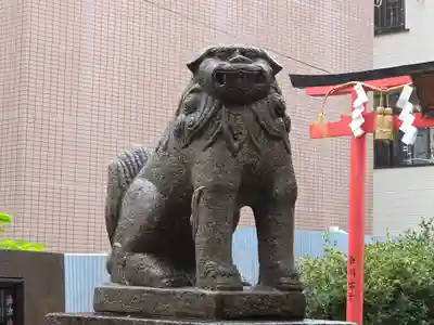 神津神社の狛犬