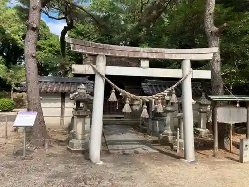 御剱八幡宮の鳥居