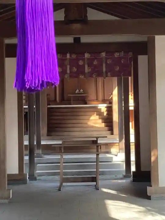 中村八幡宮の本殿・本堂