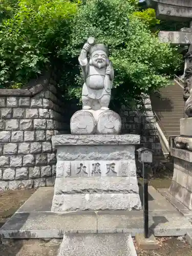 品川神社の像