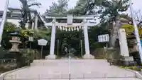 登渡神社の鳥居