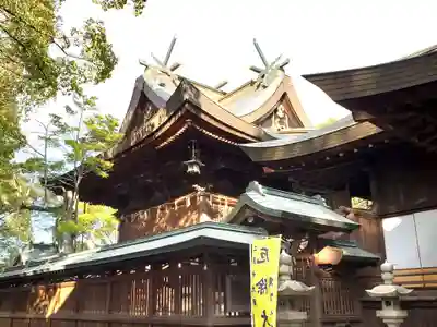 魚吹八幡神社の本殿・本堂