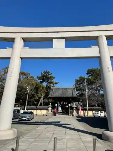 高砂神社の鳥居