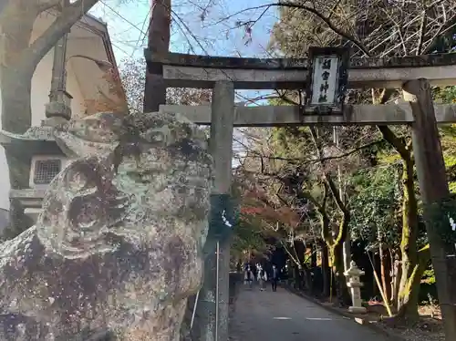 胡宮神社（敏満寺史跡）の鳥居