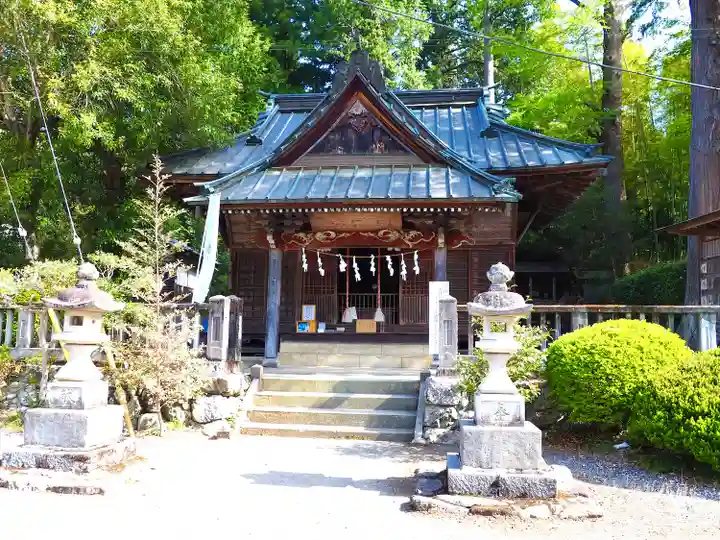 我野神社の本殿・本堂