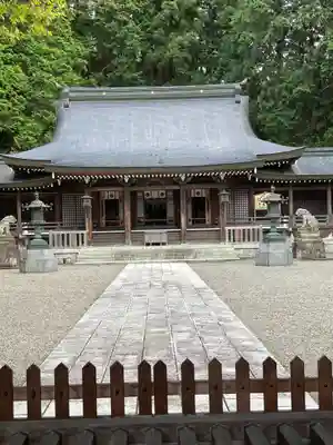 飛驒一宮水無神社の本殿・本堂
