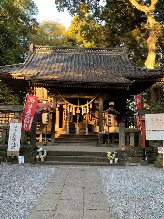 間々田八幡宮の本殿・本堂