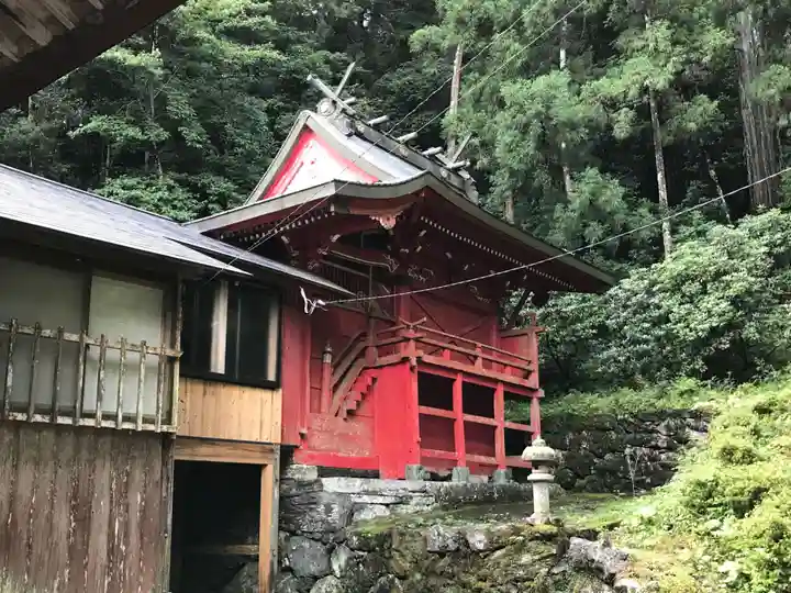 上一宮大粟神社の本殿・本堂