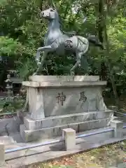 賀茂神社の狛犬