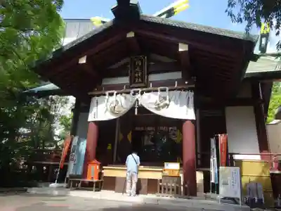 稲毛神社の本殿・本堂