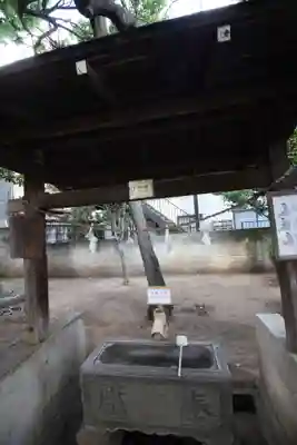 松庵稲荷神社の手水舎