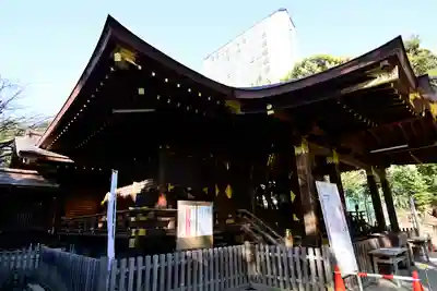 渋谷氷川神社の本殿・本堂