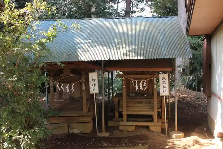 富里香取神社の末社・摂社