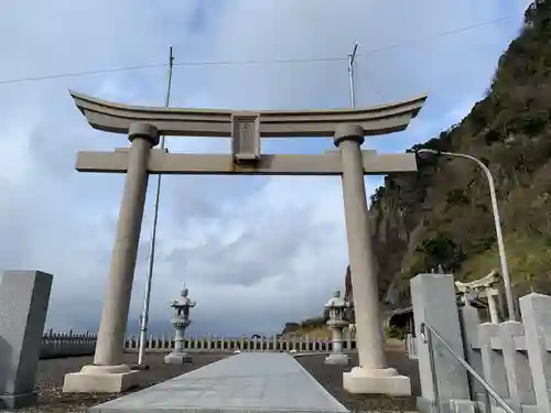玉川洞窟観音の鳥居