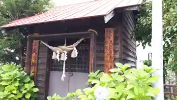 神居火の神社の本殿・本堂