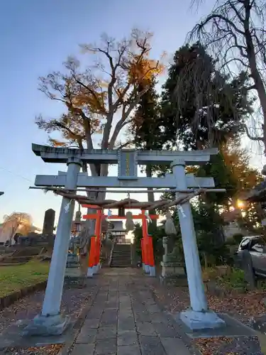 多田野本神社の鳥居