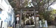 中村八幡宮の鳥居