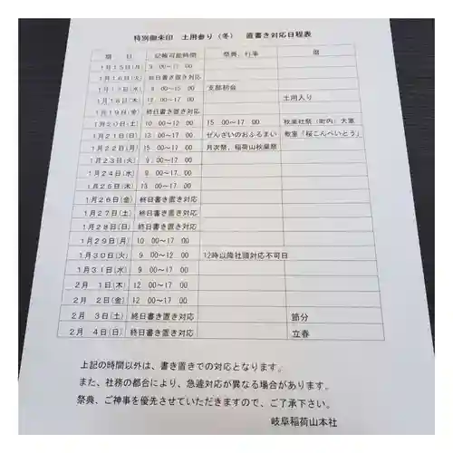 岐阜稲荷山本社(岐阜県)