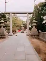 松戸神社の鳥居