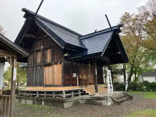 神居神社遥拝所の本殿・本堂