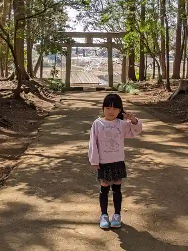 東蕗田天満社の鳥居