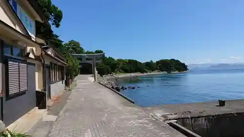 大瀬神社の鳥居