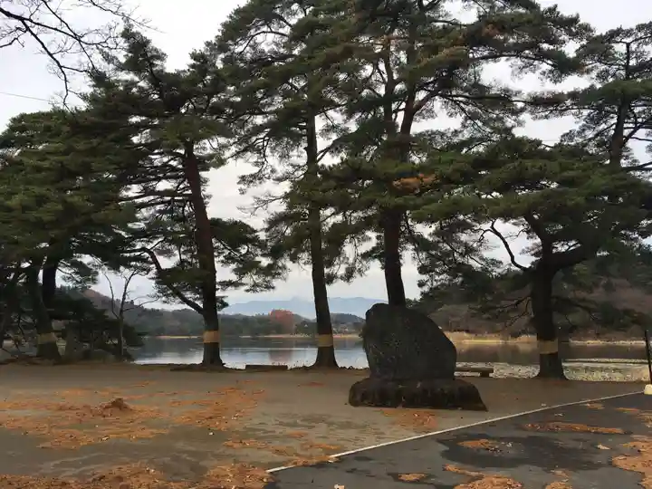 南湖神社の周辺