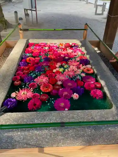 警固神社の手水舎