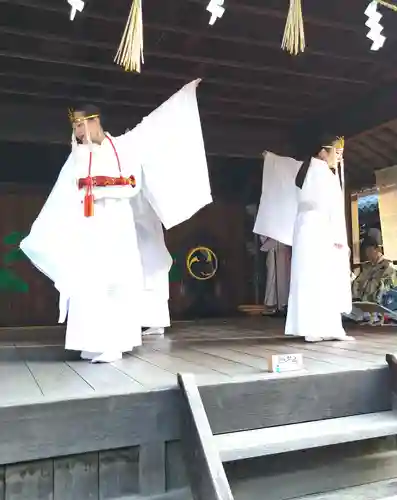 阿智神社の神楽