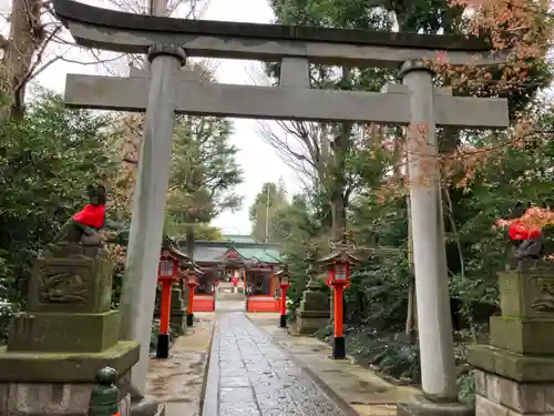 馬橋稲荷神社の鳥居