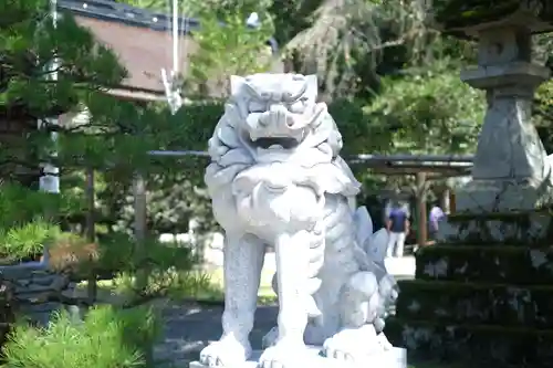 熊野本宮大社の狛犬